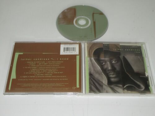 Luther Vandross ‎– I Know / Virgin ‎– 7243 8 46089 2 7 CD Album De - 第 1/3 張圖片