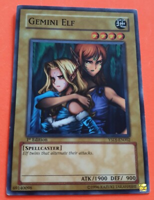 Gemini Elf - 1st Edition Common - SD6-EN004 - YGO