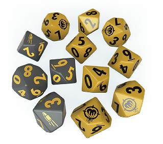 MUH107005 Modiphius Fallout Factions: Dice Sets - The Operators | eBay