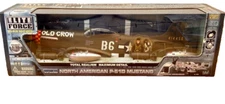 WWII North American P-51D Mustang B6 Old Crow Elite Force 1/8 Scale Figure BBI