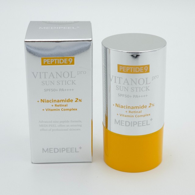 MEDI PEEL Peptide 9 Vitanol Sun Stick Pro 23g Sunscreen SPF50+ PA++++ K-Beauty
