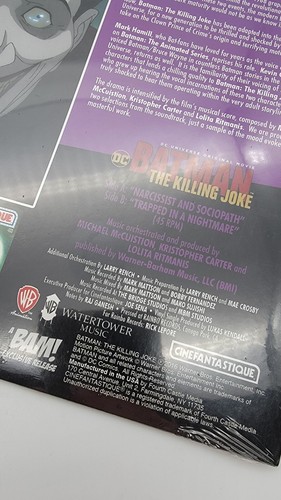 Batman: The Killing Joke - Ltd Ed BAM! Vinyl LP - Michael McCuistion 2016 - Picture 4 of 5