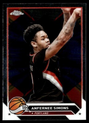 2023-24 Topps Chorme Anfernee Simons #143 R6620J-3