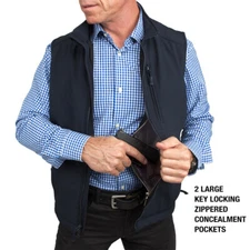 Men's Concealed Carry Lightweight Vest - Price DROP!