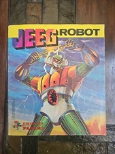 jeeg robot sticker Album Complete By Panini