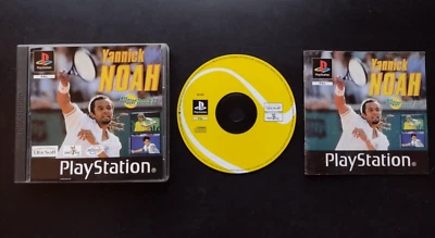 YANNICK NOAH ALL STAR TENNIS '99  JEU Sony PLAYSTATION PS1 COMPLET boîtier cassé - Photo 1/3