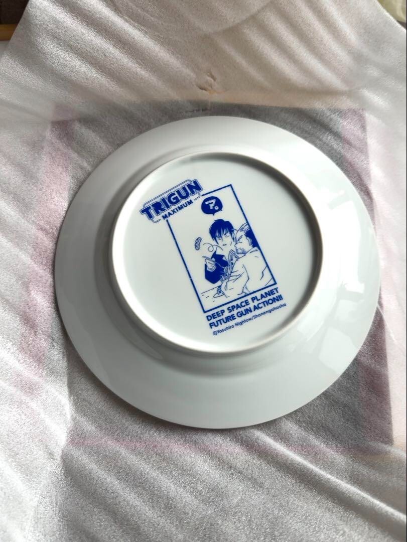 トライガンマキシマム　パスタ皿　TRIGUN ヴァッシュ　ウルフウッド　　希少 Trigun Maximum Vash Wolfwood Pasta Plate Collectible Dish | eBay