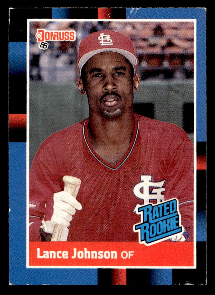 1988 Lance Johnson #31 St. Louis Cardinals Baseball Sports Card Raw Trading Card