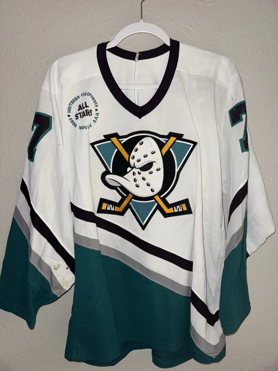 Vintage CCM Mighty ducks hockey jersey Has a couple... - Depop