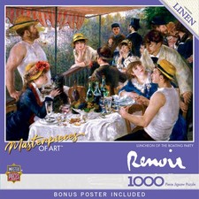MasterPieces of Art - Luncheon of the Boating Party 1000 Piece Puzzle