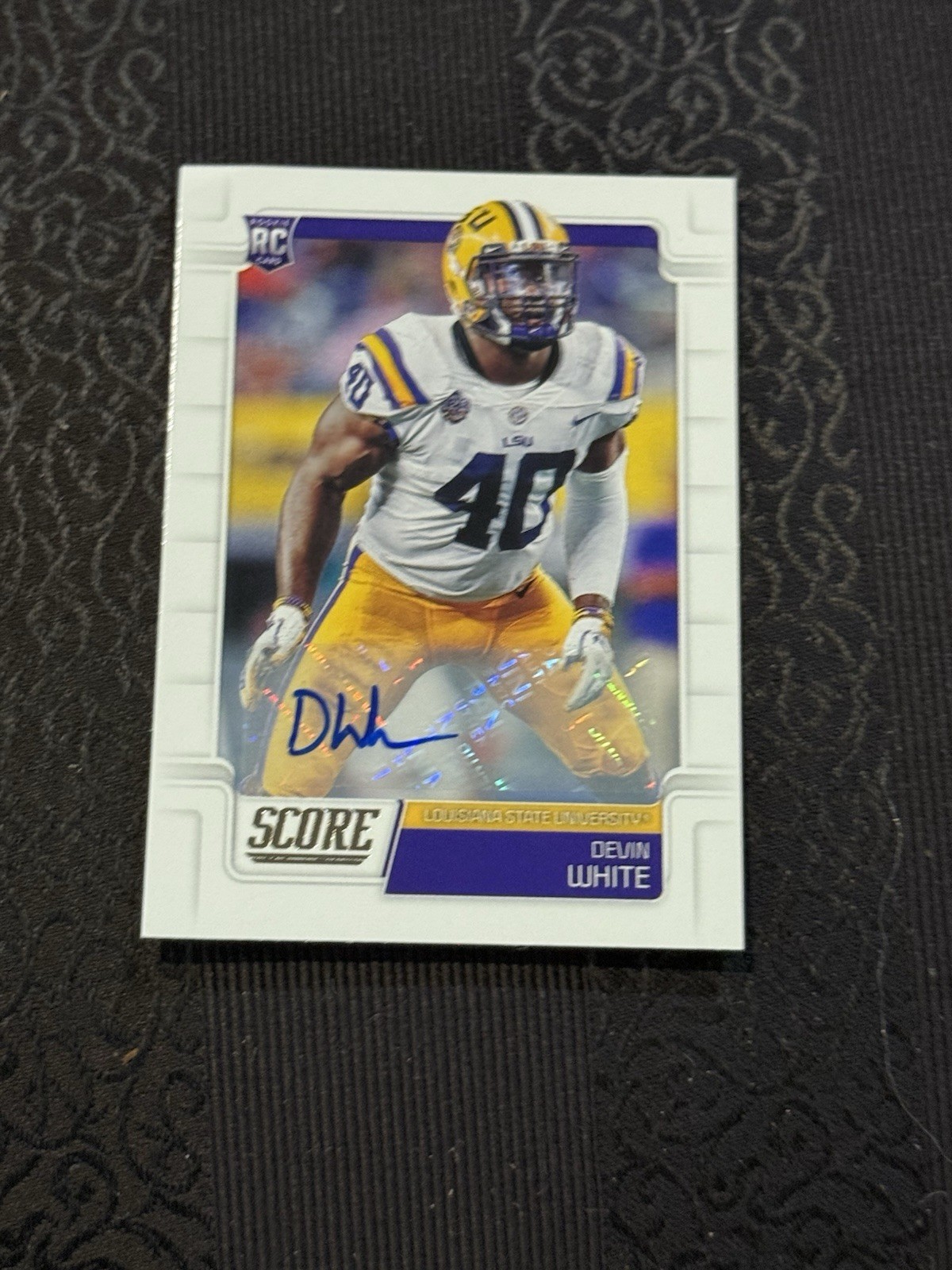 Devin White 2019 Score Auto Autograph #369