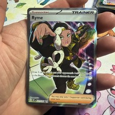 Ryme 221/197 Obsidian Flames Full Art Trainer Ultra Rare Pokemon Card