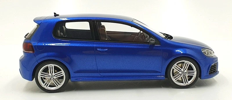Volkswagen Golf VI R 2010 Otto Mobile escala 1/18 resina OT412 - azul ascendente Foto 3 de 4