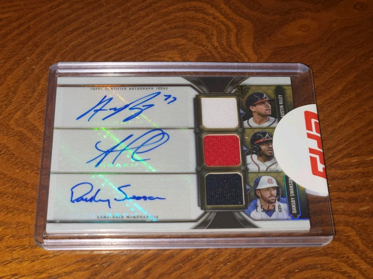 Dansby Swanson Autograph Baseball Cards for sale | eBay