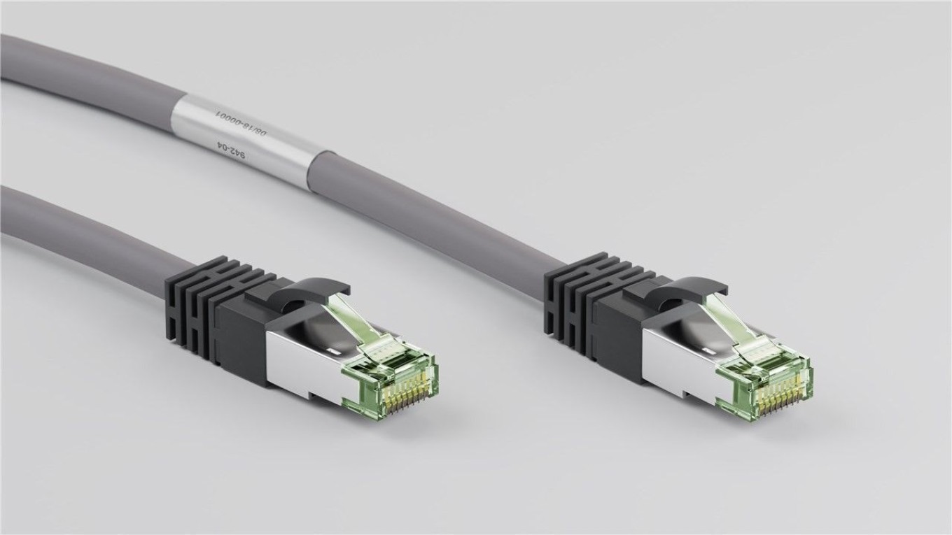 Patchcord Patch Cable S/FTP (PiMF) Cat.8.1 LSZH Grey 25m 55144