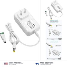 ALITOVE 24V 1A Power Supply AC/DC Adapter 100-240V 50/60hz to DC 24V 24W  Co...