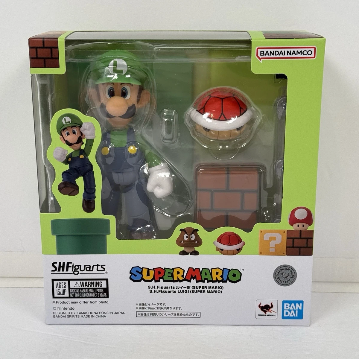 Bandai Super Mario Bros. Mario Anime & Manga Action Figures for