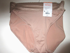 Warners BIKINI Panties No Pinching dig free Lace 5509 beige microfiber  5/S