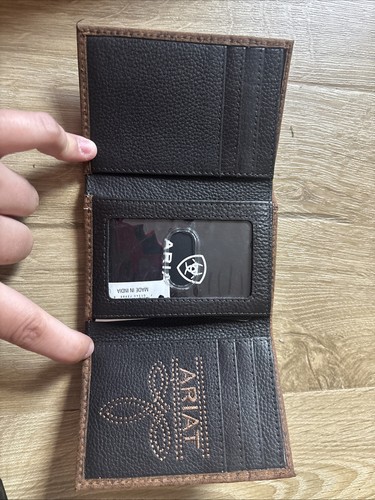 Portafoglio uomo Ariat Trifold - Foto 2 di 2