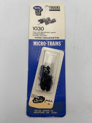 Kadee 1030 N Rolling Bearing Regular w/Magne-Matic Coupler Mounted Non-Magnetic