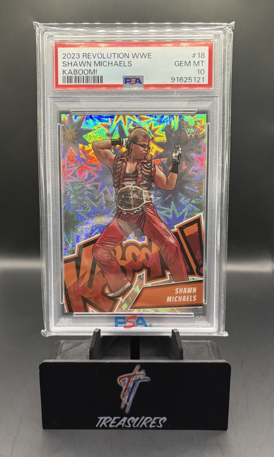 Shawn Michaels 💥KABOOM💥 PSA 10 - 2023 Revolution WWE #18
