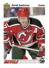 1991-92 Upper Deck #369 Patrik Sundstrom