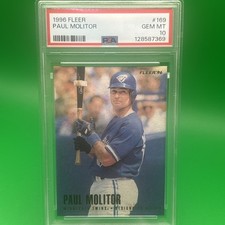 Top 10 Paul Molitor Baseball Cards 13