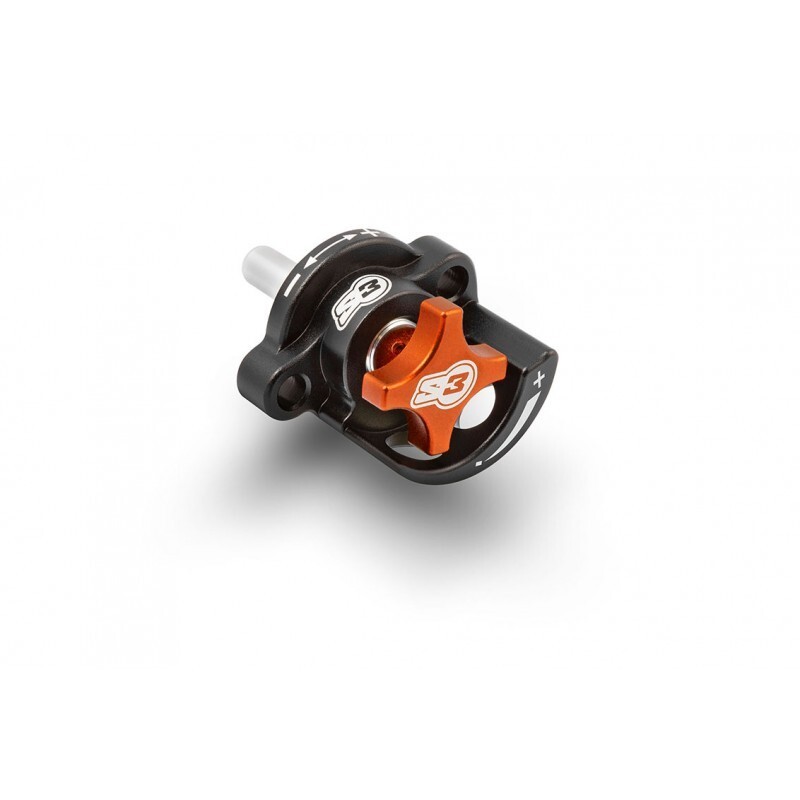 Régulateur de soupape d'échappement S3 orange pièce de réglage de valve moto 2T