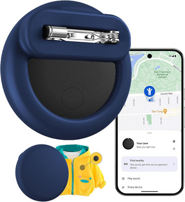 Smart Tags Tracker Kids Android Hidden Children GPS Locator Safety Pins Holder