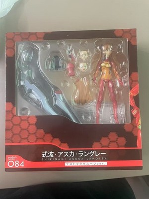 Evangelion Asuka Langley Figma 084 - 15cm Posable Plug Suit Figure with Cockpit