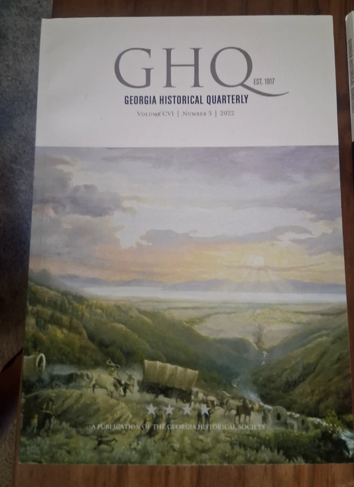 Lot of 5 The Georgia Historical Quarterly books  collectable 2- 2021 /  3- 2022 Foto 4 de 4