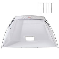 User-friendly Paint Booth 10x7x6ft With Mesh Screen And Safe Floor