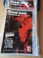 100 bolsas de cómic modernas/plateadas/reg tamaño Wizard PROGARD de poliéster/mylar