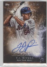 2018 Topps Inception Rookie and Emerging Stars Orange 32/50 TJ Rivera Auto l3a