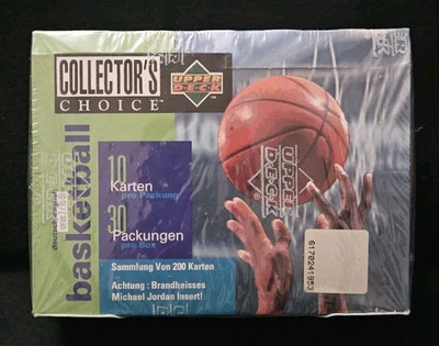 1995 96 Upper Deck Collector's Choice Basketball Series 2 Factory Sealed Box!