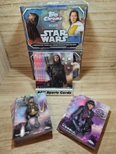 2025 Topps Chrome Star Wars - Parallels - Raywave, Prism, Refractor - You Pick