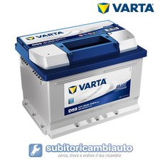 BATTERIA AUTO 60AH D59 VARTA BLUE DYNAMIC 540A di spunto 60AH RIBASSATA