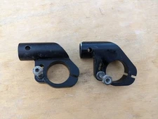 Wheelchair Anti-tip Bar Clamp Pair Adjustable For Tilite Some Scratches
