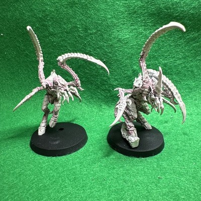 Warhammer 40K Tyraniden Tyraniden Leaper x2 Games Workshop teilweise bemalt  