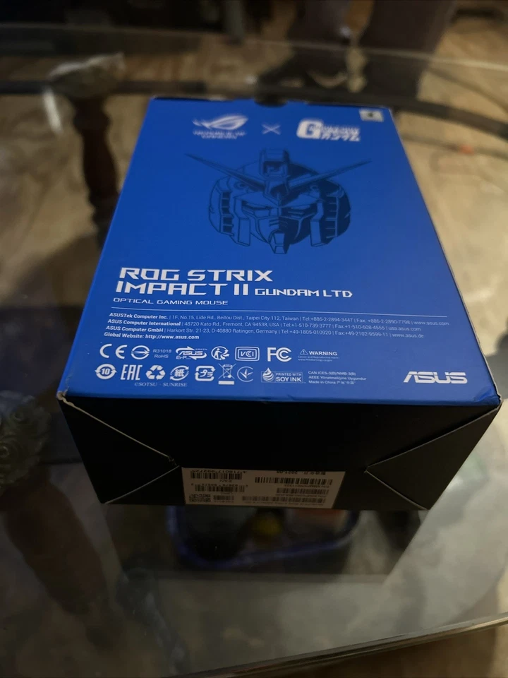 ASUS ROG Strix Impact II GUNDAM EDITION 90MP0260-BMUA00 6 Buttons 1 x Wheel USB - Image 3 of 4