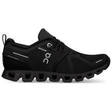 On Running Womens Cloud 5 Waterproof Running Trainers Black