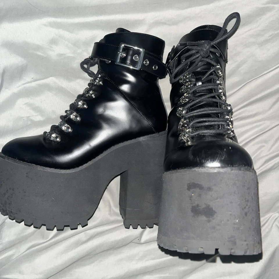 Botines de plataforma Havoc YRU raros descontinuados Foto 4 de 4
