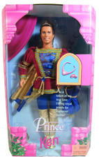 VINTAGE MATTEL 1997 BARBIE "RAPUNZEL" PRINCE KEN DOLL #18080 - NIB
