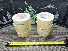 6 QTY BULK- Masking Tape Rolls 2" X 60 Yards 7510006802395 / AMS-T-21595 Beige