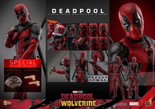 HOT TOYS   SIDESHOW - DEADPOOL & WOLVERINE - EXCLUSIVE DEADPOOL MMS746 - MARVEL