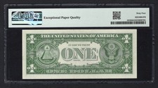 United States-Silver Certificate 1 Dollar 1957 Fr#1619 (WA Block) UNC Grade 64