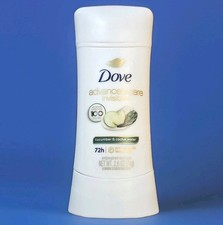 1 Dove Advanced Care Invisible Antiperspirant Deodorant Cucumber  Cactus Water