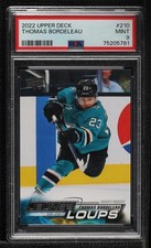 2022 Upper Deck Series 1 Young Guns French Thomas Bordeleau #210 PSA 9 MINT 16i3