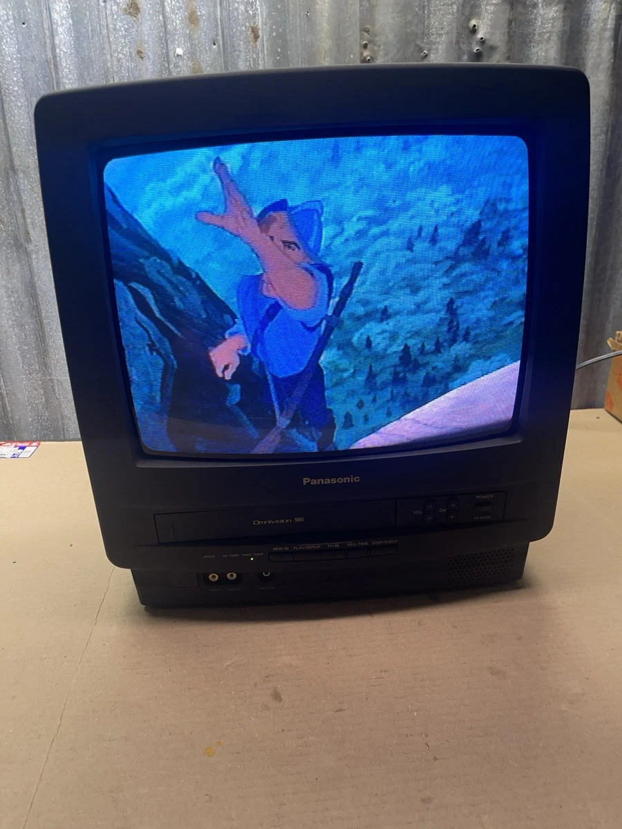 Panasonic Built - in VCR Less Than 20 in Screen CRT TVs for Sale