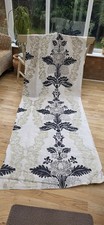 DESIGNERS GUILD MARINSKY NOIR SILK FABRIC 87 CM WIDTH  x 2.6 METERS LENGTH